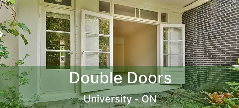  Double Doors University - ON