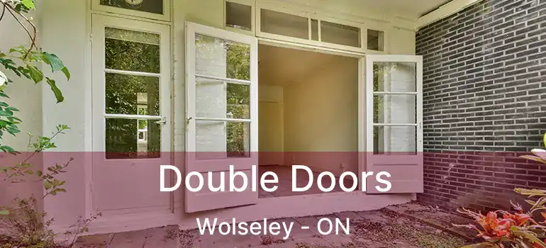  Double Doors Wolseley - ON