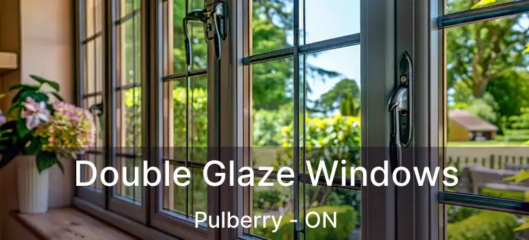  Double Glaze Windows Pulberry - ON