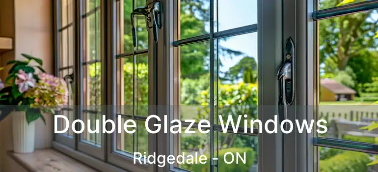  Double Glaze Windows Ridgedale - ON