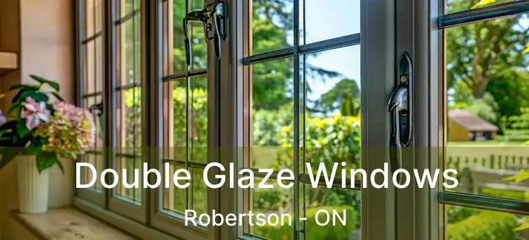  Double Glaze Windows Robertson - ON