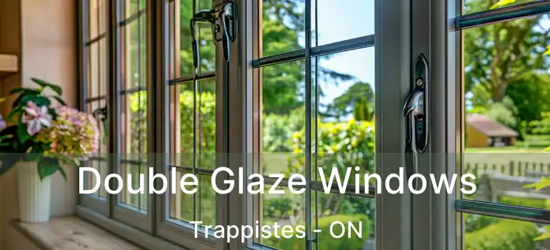  Double Glaze Windows Trappistes - ON