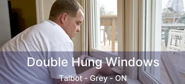  Double Hung Windows Talbot - Grey - ON