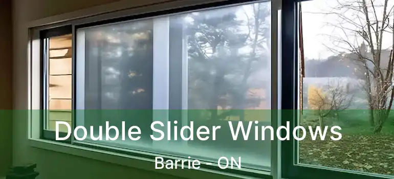  Double Slider Windows Barrie - ON