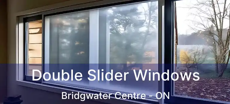  Double Slider Windows Bridgwater Centre - ON