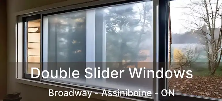  Double Slider Windows Broadway - Assiniboine - ON