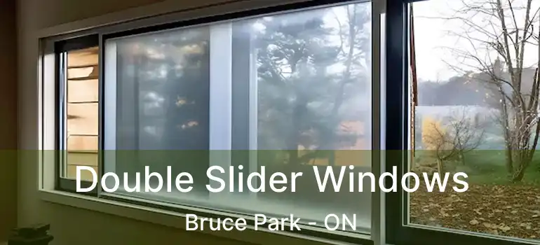 Double Slider Windows Bruce Park - ON