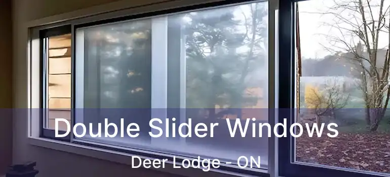  Double Slider Windows Deer Lodge - ON