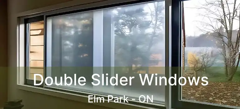  Double Slider Windows Elm Park - ON