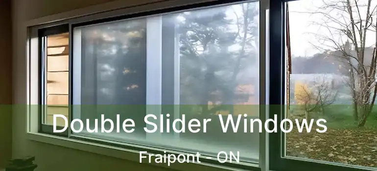  Double Slider Windows Fraipont - ON