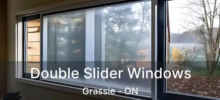  Double Slider Windows Grassie - ON