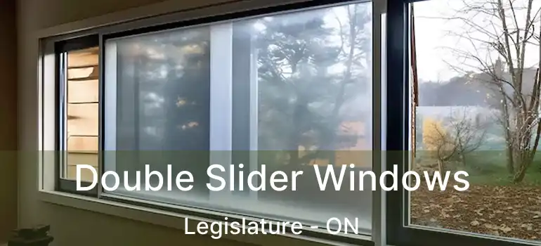  Double Slider Windows Legislature - ON