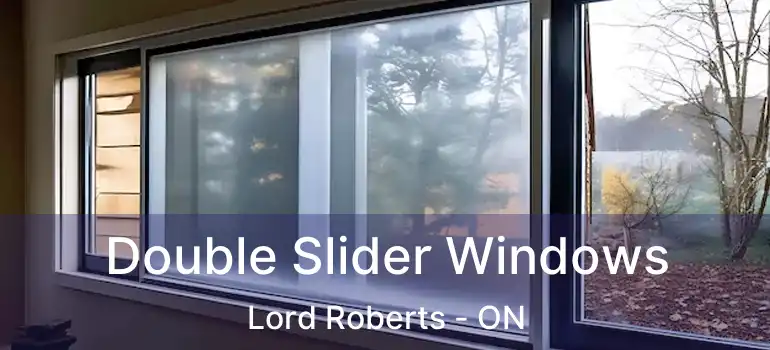  Double Slider Windows Lord Roberts - ON