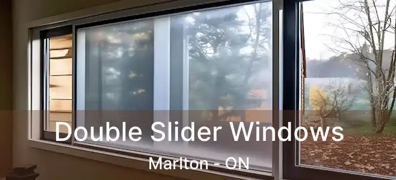  Double Slider Windows Marlton - ON