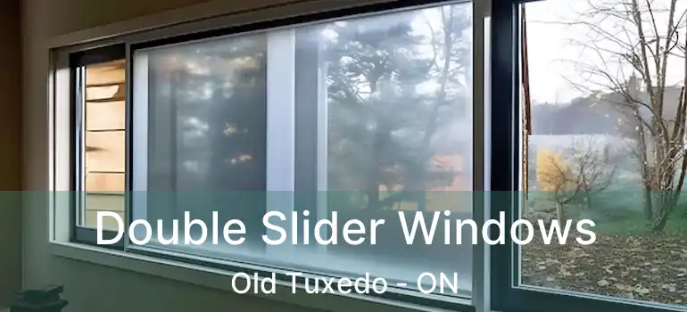 Double Slider Windows Old Tuxedo - ON
