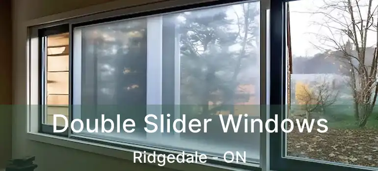  Double Slider Windows Ridgedale - ON