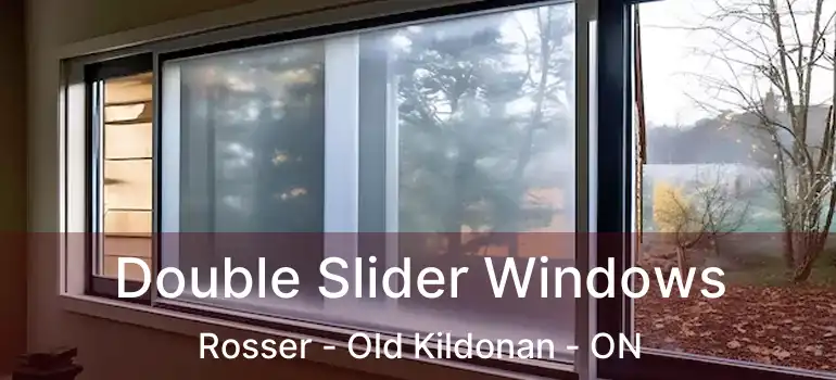  Double Slider Windows Rosser - Old Kildonan - ON