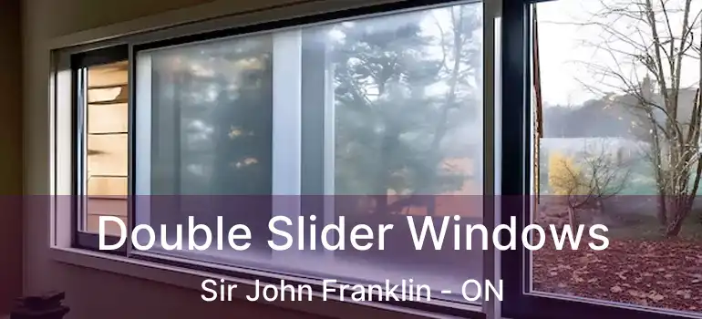  Double Slider Windows Sir John Franklin - ON