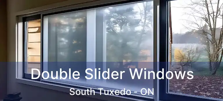  Double Slider Windows South Tuxedo - ON