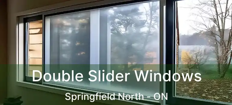  Double Slider Windows Springfield North - ON