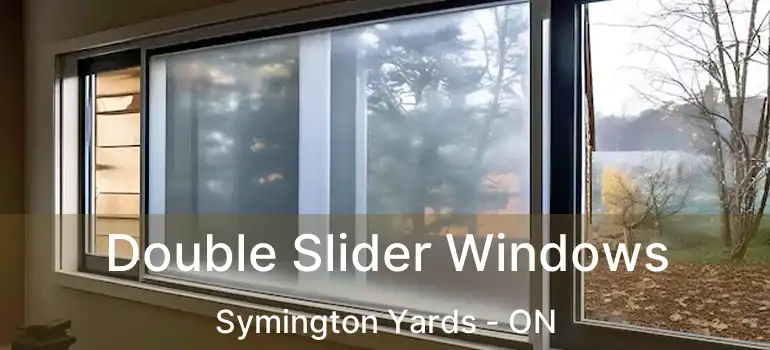  Double Slider Windows Symington Yards - ON