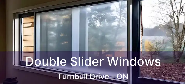  Double Slider Windows Turnbull Drive - ON