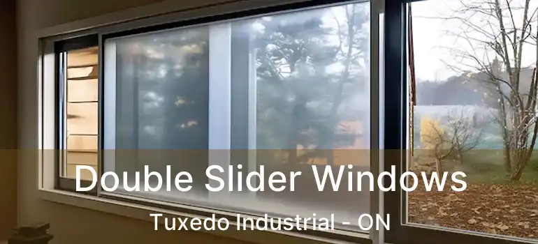  Double Slider Windows Tuxedo Industrial - ON