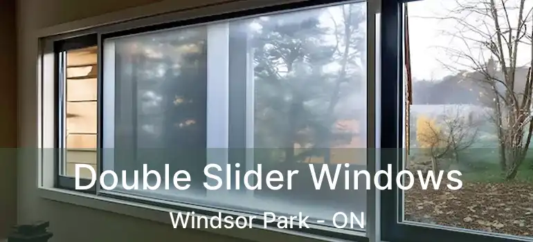  Double Slider Windows Windsor Park - ON