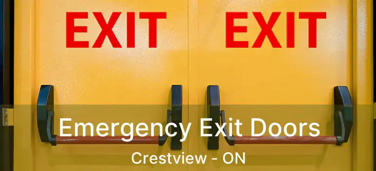  Emergency Exit Doors Crestview - ON