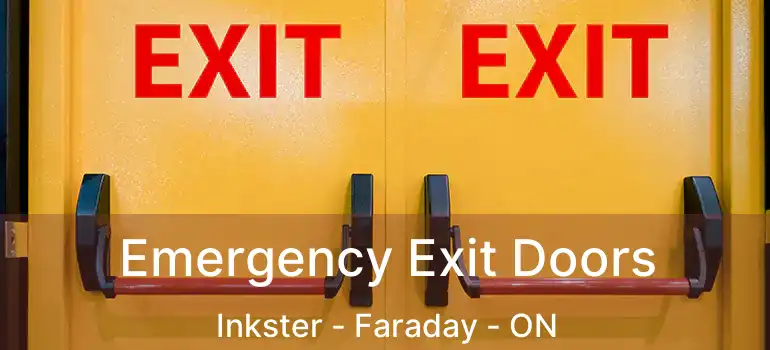  Emergency Exit Doors Inkster - Faraday - ON