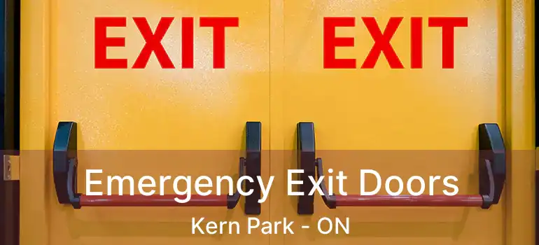  Emergency Exit Doors Kern Park - ON