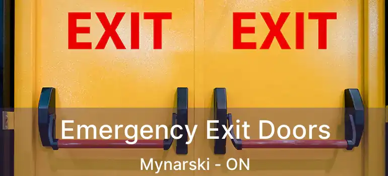  Emergency Exit Doors Mynarski - ON