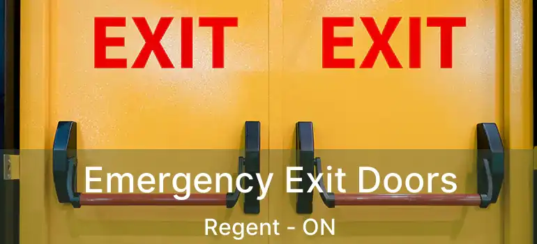  Emergency Exit Doors Regent - ON