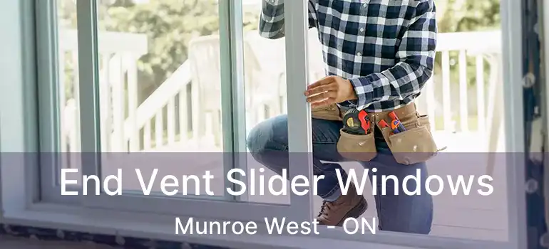  End Vent Slider Windows Munroe West - ON