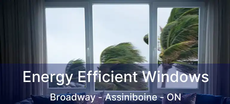  Energy Efficient Windows Broadway - Assiniboine - ON