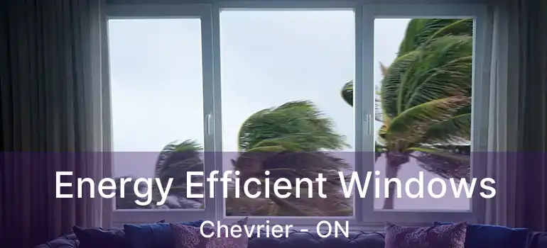  Energy Efficient Windows Chevrier - ON