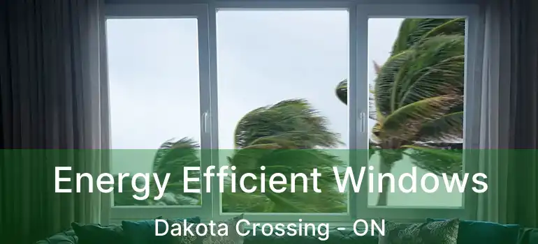  Energy Efficient Windows Dakota Crossing - ON