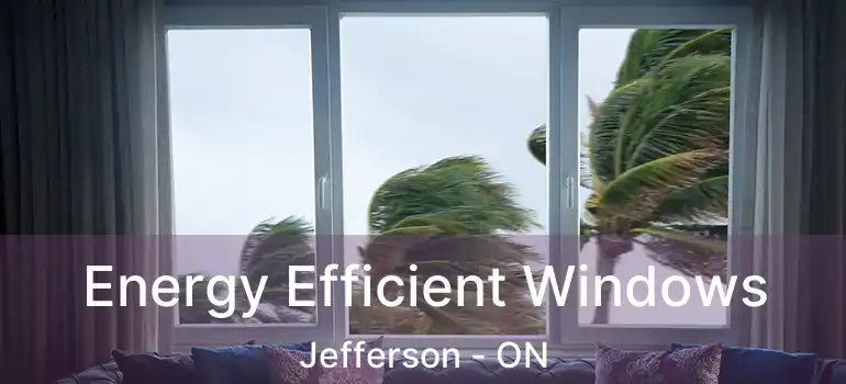  Energy Efficient Windows Jefferson - ON