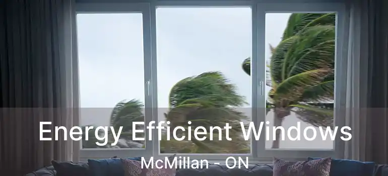  Energy Efficient Windows McMillan - ON