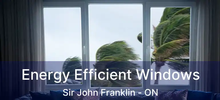 Energy Efficient Windows Sir John Franklin - ON