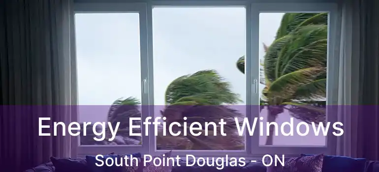  Energy Efficient Windows South Point Douglas - ON
