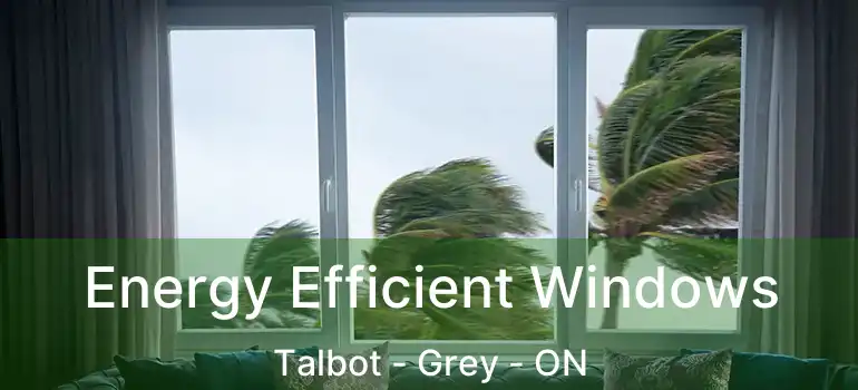  Energy Efficient Windows Talbot - Grey - ON