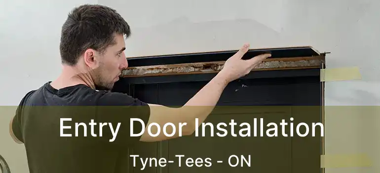  Entry Door Installation Tyne-Tees - ON