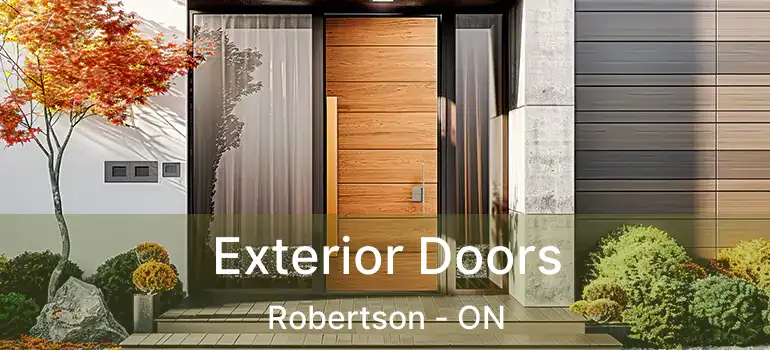  Exterior Doors Robertson - ON