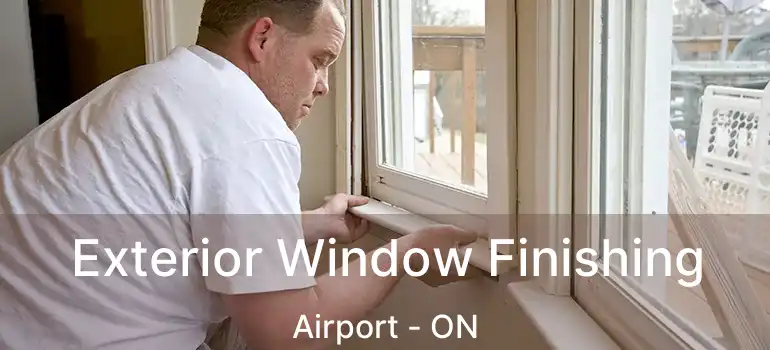  Exterior Window Finishing Airport - ON