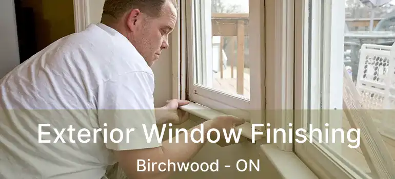  Exterior Window Finishing Birchwood - ON
