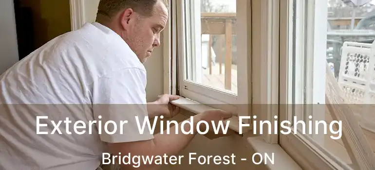  Exterior Window Finishing Bridgwater Forest - ON