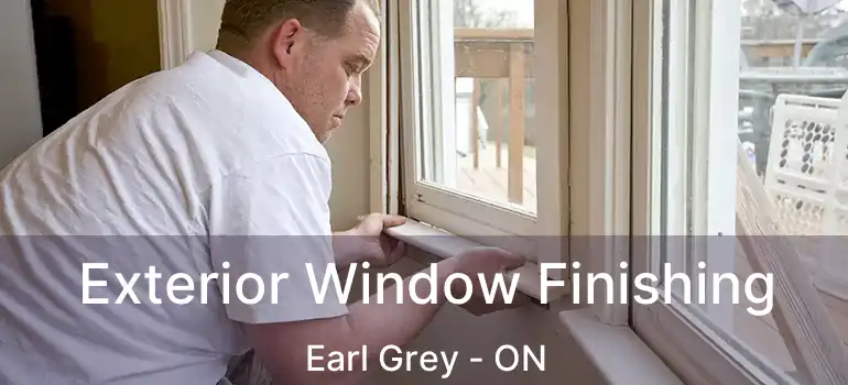  Exterior Window Finishing Earl Grey - ON
