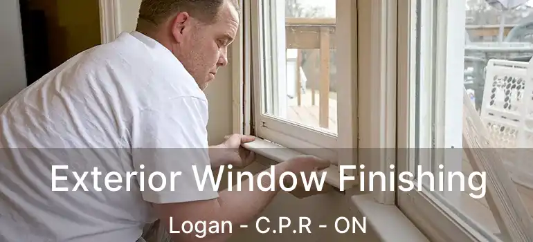  Exterior Window Finishing Logan - C.P.R - ON
