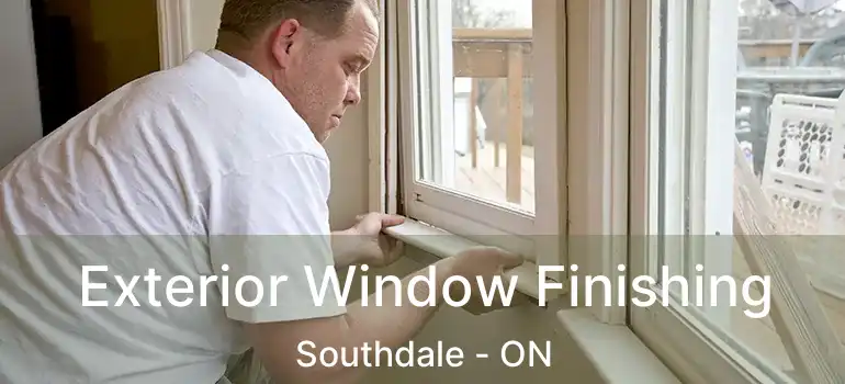  Exterior Window Finishing Southdale - ON